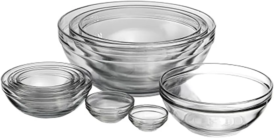 Anchor Hocking 10-Piece Glass Mixing Bowl Set