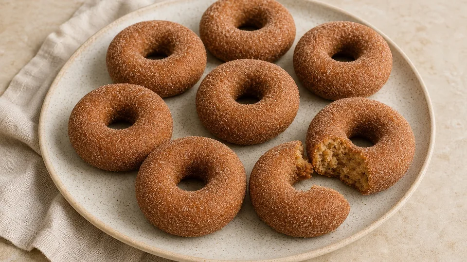 Baked Apple Cider Doughnuts