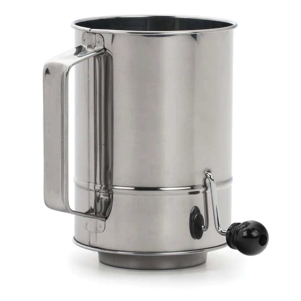 RSVP International Endurance Flour Sifter (Crank, 5-Cup)