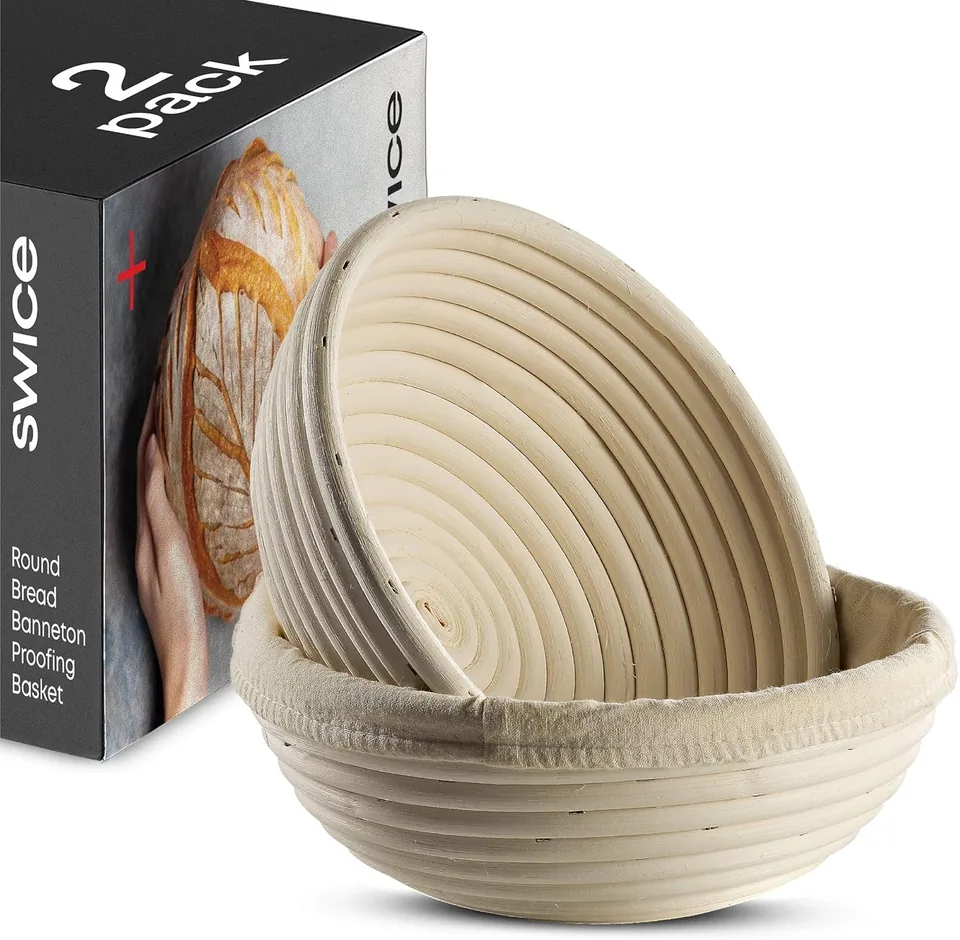 Round Rattan Banneton Proofing Basket (9-inch)